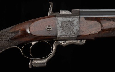 John Dickson & Son – Falling Block .500 BPE -1879, BEAUTIFUL ENGLISH SCROLL, vintage firearms - Image 6 of 25
