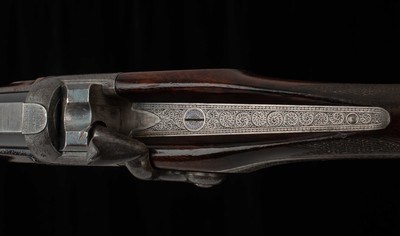 John Dickson & Son – Falling Block .500 BPE -1879, BEAUTIFUL ENGLISH SCROLL, vintage firearms - Image 11 of 25