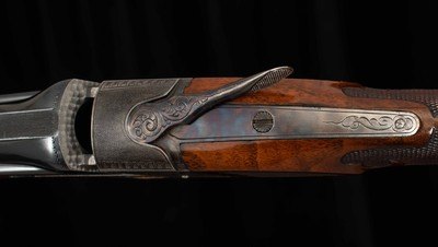 Ithaca Grade 5E SBT Knickerbocker -1961, STUNNING ORIGINAL GUN, GOLD INLAYS, vintage firearms - Image 8 of 25