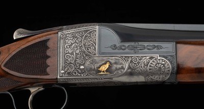 Ithaca Grade 5E SBT Knickerbocker -1961, STUNNING ORIGINAL GUN, GOLD INLAYS, vintage firearms - Image 4 of 25