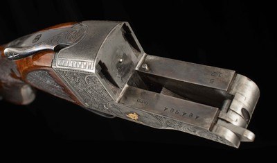Ithaca Grade 5E SBT Knickerbocker -1961, STUNNING ORIGINAL GUN, GOLD INLAYS, vintage firearms - Image 22 of 25