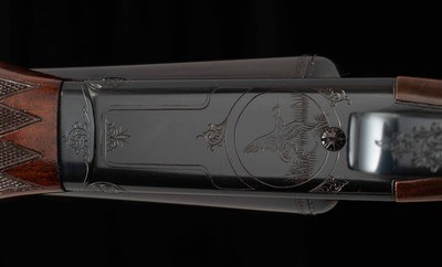 Winchester Model 21 Custom Grade 12 gauge – FLATSIDE, ENGRAVED, BEAVERTAIL, vintage firearms - Image 10 of 25