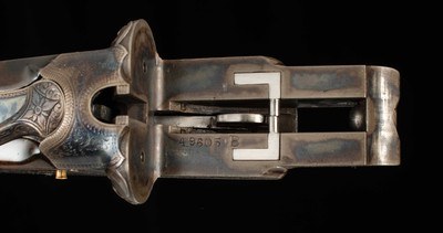 Lefever BE Grade 12 gauge – EXCEPTIONAL RESTORATION BY JIM KELLY, vintage firearms - Image 23 of 25