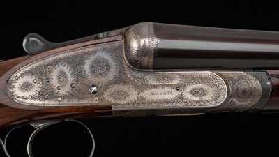 Boss & Co SLE 12ga – 2 BARREL SET, IN PROOF -“ONE DUCK GUN”, CASED, vintage firearms - Image 3 of 25