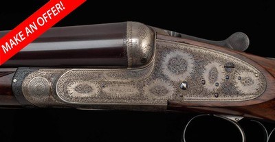 Boss & Co SLE 12ga – 2 BARREL SET, IN PROOF -“ONE DUCK GUN”, CASED, vintage firearms - Image 1 of 25