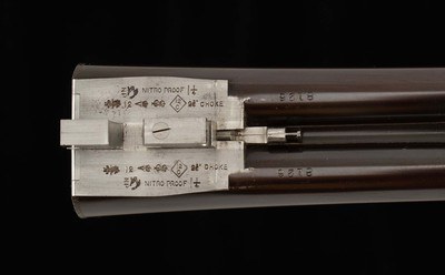 Boss & Co SLE 12ga – 2 BARREL SET, IN PROOF -“ONE DUCK GUN”, CASED, vintage firearms - Image 24 of 25