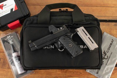 Wilson Combat Sentinel XL, .38SUPER -VFI SERIES, BLK, SRO, Vintage Firearms - Image 1 of 14