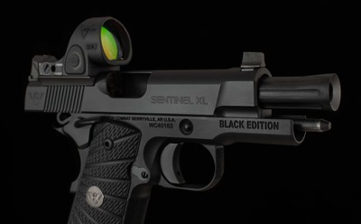 Wilson Combat Sentinel XL, .38SUPER -VFI SERIES, BLK, SRO, Vintage Firearms - Image 5 of 14