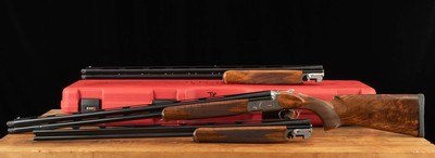Caesar Guerini Summit 3 BRL Set 20, 28, 410 – 2017, SCREW-IN CHOKES, CASED, vintage firearms - Image 1 of 25
