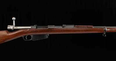 Mauser Modelo Argentino 1891 7.65x53mm – 1901, DWM, UPGRADED SIGHT - Image 7 of 9