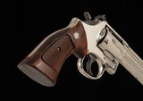Smith & Wesson Model 586 .357MAG – 1981, NO DASH, 4” BARREL, NICKEL, vintage firearms - 3 of 14