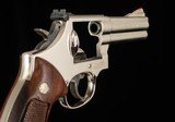 Smith & Wesson Model 586 .357MAG – 1981, NO DASH, 4” BARREL, NICKEL, vintage firearms - 12 of 14