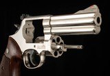 Smith & Wesson Model 586 .357MAG – 1981, NO DASH, 4” BARREL, NICKEL, vintage firearms - 13 of 14