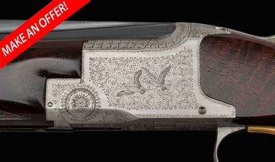 Browning Superposed Pigeon Grade 2 BRL set 28GA & .410 – EXQUISITE, CASED, vintage firearms - Image 1 of 25