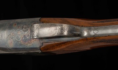 Fox J Grade Single Barrel Trap “SBT” 12 gauge -32”, VENT RIB, PERFECT BORE, vintage firearms - Image 21 of 25