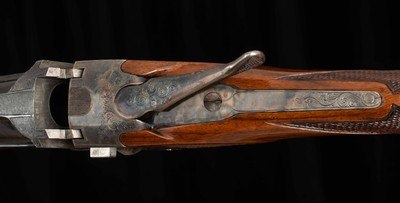 Fox J Grade Single Barrel Trap “SBT” 12 gauge -32”, VENT RIB, PERFECT BORE, vintage firearms - Image 8 of 25