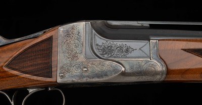 Fox J Grade Single Barrel Trap “SBT” 12 gauge -32”, VENT RIB, PERFECT BORE, vintage firearms - Image 3 of 25