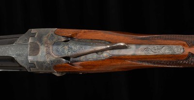 Fox J Grade Single Barrel Trap “SBT” 12 gauge -32”, VENT RIB, PERFECT BORE, vintage firearms - Image 7 of 25
