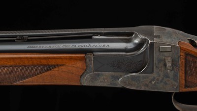 Fox J Grade Single Barrel Trap “SBT” 12 gauge -32”, VENT RIB, PERFECT BORE, vintage firearms - Image 15 of 25