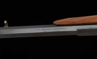 Udo Anschutz Falling Block Schuetzen Rifle 8.15x46NORM -APERTURE REAR SIGHT, vintage firearms - Image 25 of 25