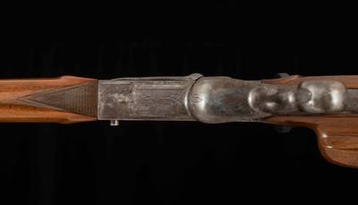 Udo Anschutz Falling Block Schuetzen Rifle 8.15x46NORM -APERTURE REAR SIGHT, vintage firearms - Image 4 of 25