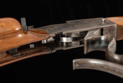 Udo Anschutz Falling Block Schuetzen Rifle 8.15x46NORM -APERTURE REAR SIGHT, vintage firearms - Image 20 of 25