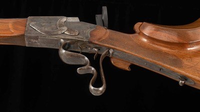 Udo Anschutz Falling Block Schuetzen Rifle 8.15x46NORM -APERTURE REAR SIGHT, vintage firearms - Image 16 of 25
