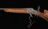 Udo Anschutz Falling Block Schuetzen Rifle 8.15x46NORM -APERTURE REAR SIGHT, vintage firearms - Image 3 of 25