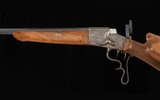 Udo Anschutz Falling Block Schuetzen Rifle 8.15x46NORM -APERTURE REAR SIGHT, vintage firearms - Image 2 of 25