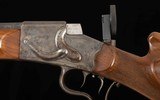 Udo Anschutz Falling Block Schuetzen Rifle 8.15x46NORM -APERTURE REAR SIGHT, vintage firearms - Image 8 of 25