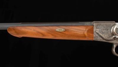 Udo Anschutz Falling Block Schuetzen Rifle 8.15x46NORM -APERTURE REAR SIGHT, vintage firearms - Image 11 of 25