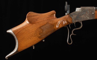 Udo Anschutz Falling Block Schuetzen Rifle 8.15x46NORM -APERTURE REAR SIGHT, vintage firearms - Image 7 of 25