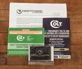 Nighthawk Custom “Colt-Hawk” Colt Series 70 .45ACP – 99%+, ACCESSORIES, vintage firearms - 13 of 14