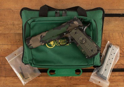 Nighthawk Custom GRP 10mm – 2021, 5” BARREL, MULTICAM, TRIJICON, 99%+, vintage firearms - Image 1 of 14
