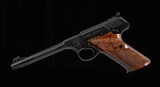 Colt Woodsman .22LR – 1975, 6” BARREL, 98%+, MIRROR BORE, vintage firearms