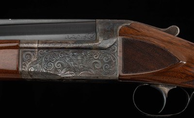 L.C. Smith Specialty Trap 12 gauge -SBT, STUNNING CASE COLOR, CERTIFIED, vintage firearms