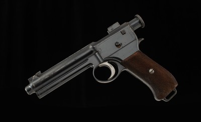 Roth-Steyr M1907 8x18mm – 1910, STEYR, 90%, HOLSTER, STRIPPER CLIP, vintage firearms - Image 2 of 20