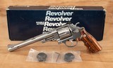 Smith & Wesson Model 29-2 .44MAG – 1988, OG SCOPE RINGS, MIRROR BORE, vintage firearms