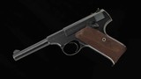 COLT WOODSMAN – .22LR, 1941, 99%, MIRROR BORE, vintage firearms