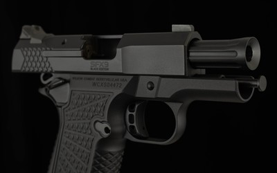 Wilson Combat SFX9, 9mm – BLACK EDITION, 10-ROUND, 3.25”, 3 MAGS, USED, vintage firearms - Image 5 of 14