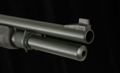 Scattergun Technologies TR-870 12ga -3”, 6+1, OD GREEN, AS NEW, RANGE BAG, vintage firearms - Image 10 of 14