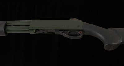 Scattergun Technologies TR-870 12ga -3”, 6+1, OD GREEN, AS NEW, RANGE BAG, vintage firearms - Image 11 of 14
