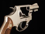 Smith & Wesson Model 36 .38 Special – 1983, NO DASH, 99.5% FACTORY NICKEL, vintage firearms - 13 of 16