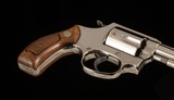 Smith & Wesson Model 36 .38 Special – 1983, NO DASH, 99.5% FACTORY NICKEL, vintage firearms - 11 of 16