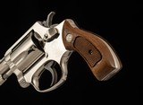 Smith & Wesson Model 36 .38 Special – 1983, NO DASH, 99.5% FACTORY NICKEL, vintage firearms - 8 of 16