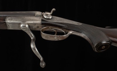 Holland & Holland Double Rifle .500BPE – UNDERLEVER, HAMMERS, FACTORY, vintage firearms - Image 15 of 25