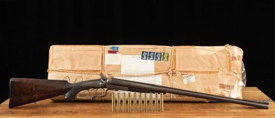 Holland & Holland Double Rifle .500BPE – UNDERLEVER, HAMMERS, FACTORY, vintage firearms - Image 1 of 25