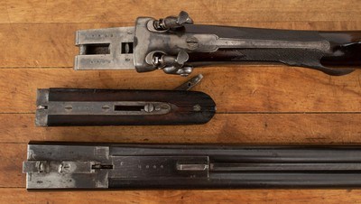 Holland & Holland Double Rifle .500BPE – UNDERLEVER, HAMMERS, FACTORY, vintage firearms - Image 19 of 25