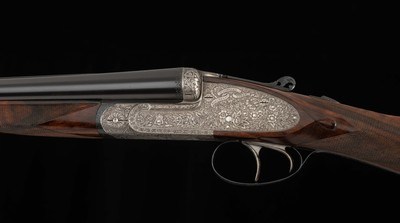 Lebeau-Courally Imperial Game Gun 20 Ga – 2 BRLS, ASSISTED OPENER, CASED, vintage firearms - Image 9 of 25