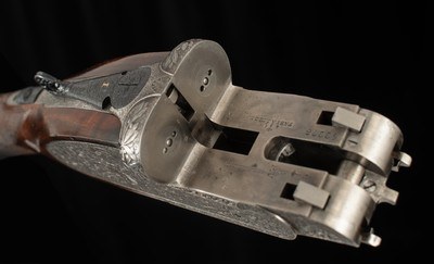 Lebeau-Courally Imperial Game Gun 20 Ga – 2 BRLS, ASSISTED OPENER, CASED, vintage firearms - Image 22 of 25